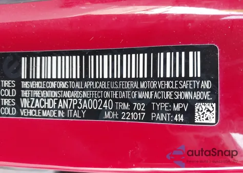 2023 Dodge Hornet Gt Awd z USA, uszkodzony, nr VIN ZACHDFAN7P3A00240